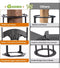 GREENER DIA. 11'' FIREWOOD KINDLING SPLITTER STAND COVER CAST STEEL MAN - BLACK - Like New