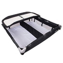 JOOVY ROOM TWIN NURSERY CENTER WITH BASSINET, 9051, 1 COUNT, 1 PACK, BLACK/GRAY - Like New