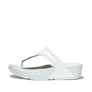 FITFLOP LULU RUBBER-STUD WOMEN SANDALS - SIZE: WOMEN 7 (EU W38) - SEAFOAM BLUE - Like New