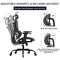 KERDOM OFFICE CHAIR KERDOM ERGONOMIC DESK CHAIR COMFY BREATHABLE MESH - BLACK - Like New