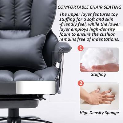 Efomao Ergonomic Office Chair, Big and Tall High Back Office - Scratch & Dent