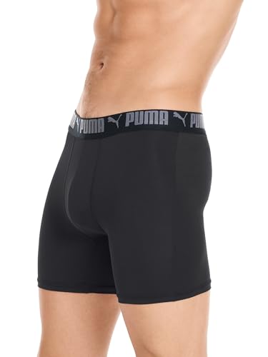 PCOREM151996 PUMA MEN'S 5 PACK PERFORMANCE BOXER BRIEFS BLACK M - Like New