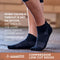 TOMMIE COPPER SPORT COMPRESSION LOW CUT SOCKS (3-PACK) MEN XL WOMEN XL - BLACK - Brand New