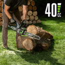 EGO Power+ CS1613 16" 56-Volt Lithium-ion Cordless Chainsaw - Black/Silver - Like New