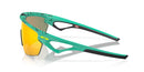 OAKLEY SPHAERA SUNGLASSES 130MM, 3N - MATTE CELESTE/BLACK NEURON/RUBY - Like New