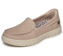 114247 SKECHERS WOMEN'S BOBS ARCH COMFORT SUNFEST SLIP-INS SIZE 10 NATURAL - Like New