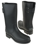 Kenneth Cole Reaction Men's Rainy DayZ Rubber Rain Boots (11 US Mens, Black) - Like New