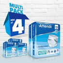 Attends Underwear for Adult Incontinence Care with quick-dry channels(56 Count) - Brand New