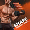 YES4ALL CHROME GRIP ENCASED HEX DUMBBELLS 10LBS WITH ANTI-SLIP SINGLE - BLACK - Like New