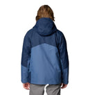 COLUMBIA MENS BUGABOO III FLEECE INTERCHANGE JACKET SMALL - DARK MOUNTAIN NAVY - Brand New