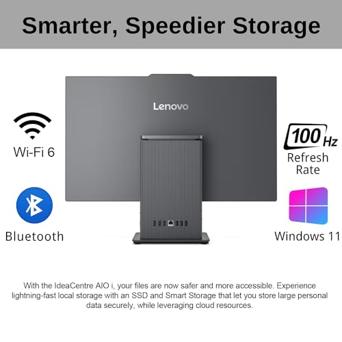 LENOVO IDEACENTRE I GEN 9 27" FHD 100HZ I7-13620H 32 1TB SSD F0HM000FUS - GRAY - Like New