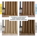 HPD Half Price Drapes Heritage Plush Velvet Curtains 108 Inches Long Room - Brand New
