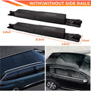 ZONETECH ZONE TECH SOFT ROOF RACK PADS HEAVY DUTY - BLACK - Like New