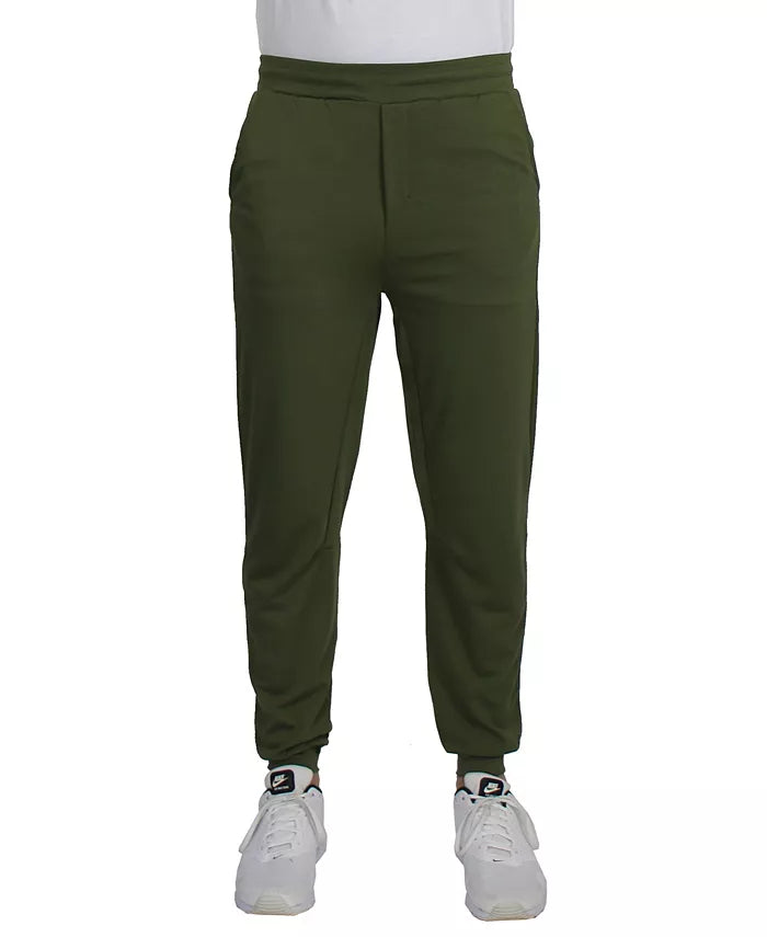 BLUE ICE MEN'S MOISTURE WICKING CLASSIC JOGGER SWEATPANTS - SIZE 2XL - OLIVE - Brand New