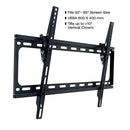 Tilt TV Wall Mount LCD or LED 32"-65' (T00522) - Black - Brand New
