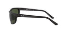 RAY-BAN MENS RB2027 PREDATOR 2 RECTANGULAR SUNGLASSES MATTE - Scratch & Dent