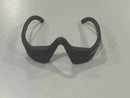 LUMINEX UNDER EYE RED THERAPY LIGHT GLASSES - BLACK - Like New