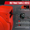 REELWORKS Air Hose Reel Retractable 1/4" x 33’ Feet Water Flex 180 PSI - Red Like New