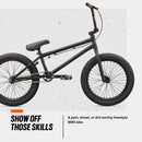 Mongoose Legion Freestyle BMX Bike, Steel Frame, 20 Inch Wheels - BLACK/ORANGE - Like New