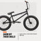 Mongoose Legion Freestyle BMX Bike, Steel Frame, 20 Inch Wheels - BLACK/ORANGE - Like New