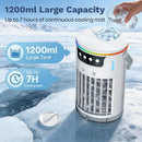 YLKF PORTABLE SMALL AIR CONDITIONER - WHITE - Like New