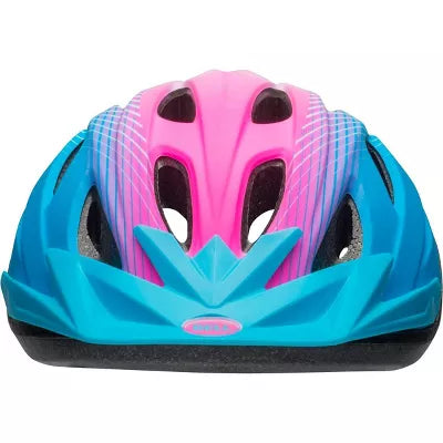 BELL BANTER TRAVELER YOUTH BIKE HELMET AGES 8-14, 54-58 CM - BLUE/PINK - Brand New