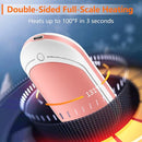 BESKAR RECHARGEABLE HAND WARMER 5200MAH ELECTRIC HAND HEATER ZLS-118S - CORAL - Like New