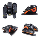 PANANA UNDER DESK ELLIPTICAL TRAINER PEDAL 5 SPEEDS ADJUSTABLE BLACK/ORANGE - Brand New