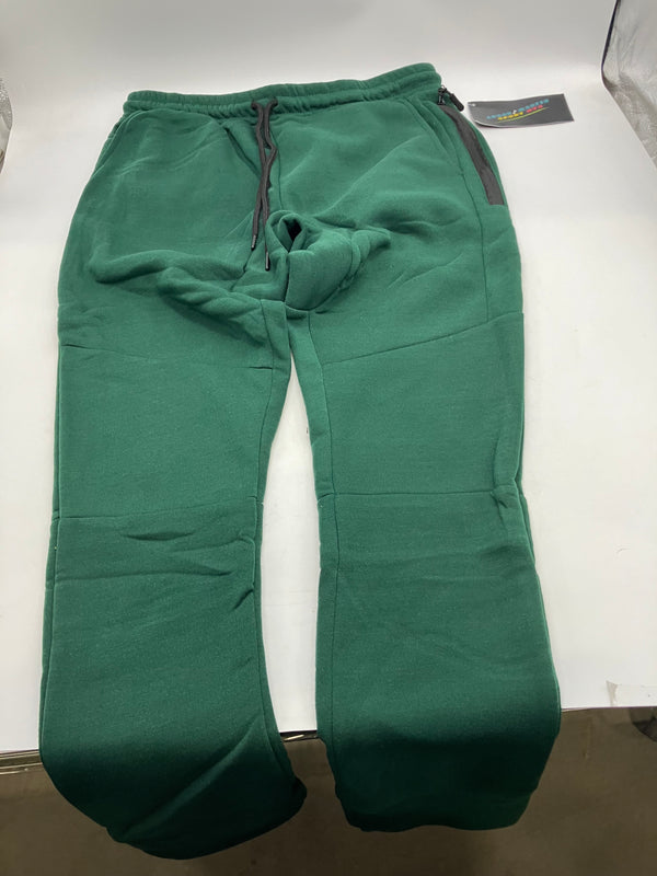 LOGAN AND MARTIN SPORT NYC JOGGER SWEATPANTS - LARGE - GREEN HEATHER - 211311 - Brand New