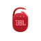 JBL CLIP 4 PORTABLE MINI BLUETOOTH SPEAKER BIG AUDIO PUNCHY BASS - RED - Brand New
