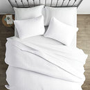 B07678QZT8 Linen Market Herring Patterned Quilted Coverlet Set, Queen, White - Brand New