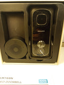 KAMTRON SMART VIDEO DOORBELL, 1080P FULL-HD CAMERA - BLACK - Like New