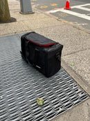 ARTHYS Sneaker Bag Travel Duffel Bag 3 Adjustable Divides Compartments - Black - Brand New