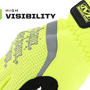 577604753 Mechanix Wear Hi-Viz FastFit Work Gloves Secure Fit Cuff Men Large - Brand New