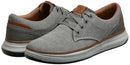 65981 SKECHERS Men's Moreno Canvas Oxford Shoe, Beige, Size 11 US - Like New