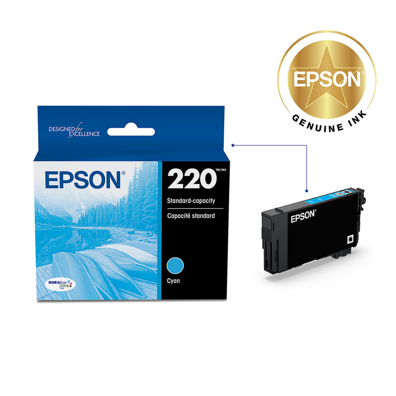 EPSON CYAN INK CARTRIDGE 165 PG YLD - Brand New