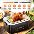 DOLOPL CORDLESS ELECTRIC LUNCH BOX FOR ADULTS - BLACK - Like New