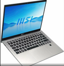 MSI PRESTIGE 14H B12UCX 14" FHD I5-12500H 16 512G SSD RTX 2050 - URBAN SILVER - Like New