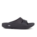 1100 OOFOS OOAHH RECOVERY SLIDE UNISEX BLACK SIZE 11 MEN / 13 WOMEN - Like New