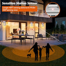 KONDRAS MOTION SENSOR OUTSIDE WALL LANTERN WATERPROOF WHITE DUSK DAWN LIGHT - Like New