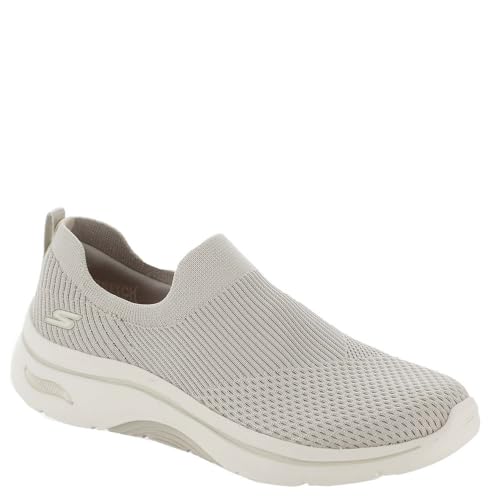 Skechers Women's GO Walk Arch Fit 2.0 - Paityn Taupe Size 6.5 W - Brand New