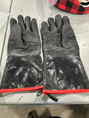 OUTDOOR MAGIC HEAT RESISTANT WATERPROOF OIL PROOF FIRE RESISTANT - BLACK/RED - Like New