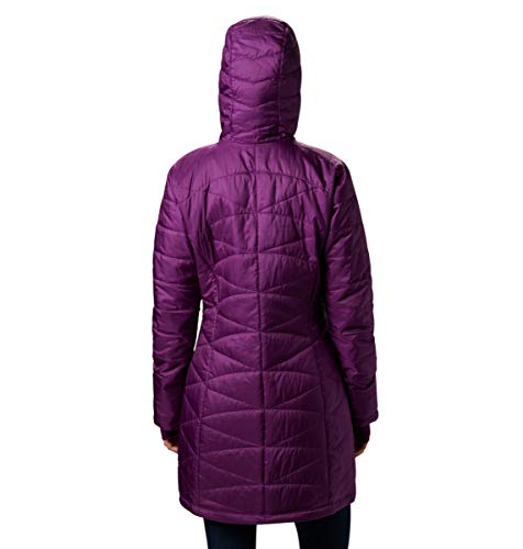 1468771 COLUMBIA WOMEN'S MIGHTY LITE HOODED JACKET WILDIRIS LARGE - Brand New