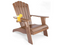 QOMOTOP OVERSIZE ADIRONDACK CHAIR WITH CUPHOLDER - BROWN - Like New