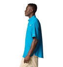 1287051462 COLUMBIA MEN'S TAMIAMI II SHORT SLEEVE SHIRT - MEN M - BLUE-ECHO - Brand New