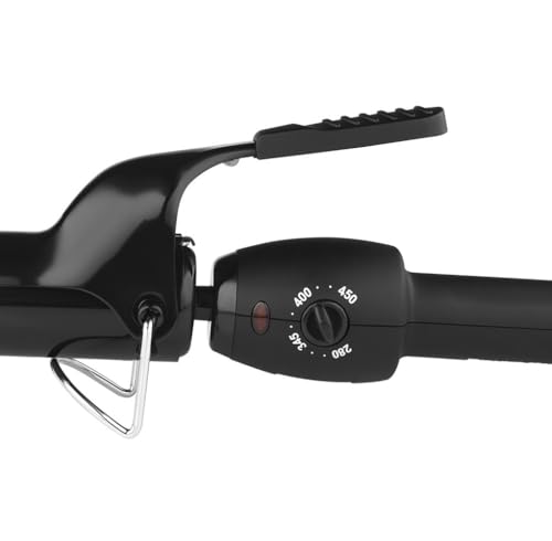 STYLECRAFT STAY-TEMP CURLING IRON 1" SCSC100B-1INCH - BLACK GOLD - Like New