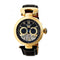 HERITOR AUTOMATIC MEN'S JEWELED MOVEMENT 316L SURGICAL-QUALITY - BLACK/GOLD - Like New