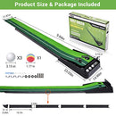 IPHUNGO Indoor Golf Putting Green, Extra Long 9.84Ft Mat-B08HGJLFR5 - New - Brand New