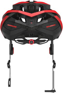 COROS Omni Smart Cycling Helmet w/Bone Conduction Audio LED Tail Lights - Red - Like New