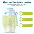 TOOLASTRA PORTABLE BOTTLE WARMER 16.91OZ HB02 - WHITE - Like New